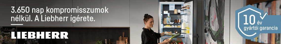 10 év Liebherr garancia /regisztrációhoz kötött/ 10 év Liebherr garancia /regisztrációhoz kötött/