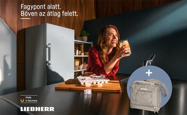 Liebherr fagyasztók ajándék Liebherr hűtőtáskával /regisztrációhoz kötött/