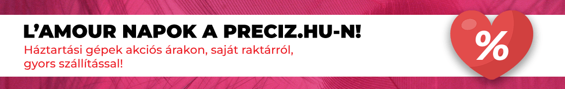 L'amour napok 2026 tavasz beépíthető sütő L'amour napok 2026 tavasz beépíthető sütő