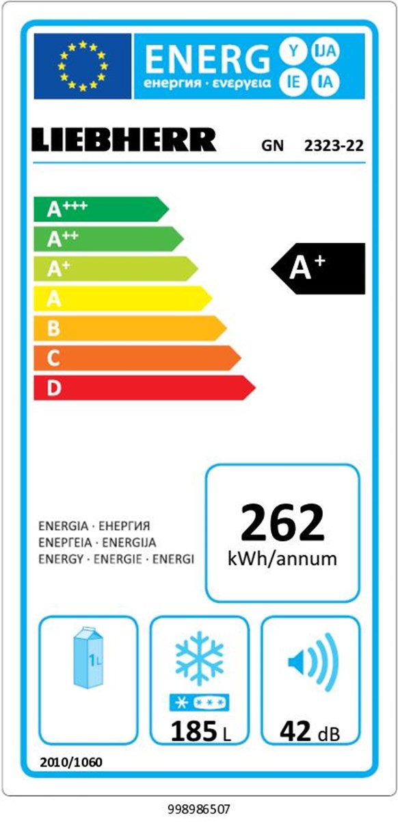 Liebherr gn 232322 vrieskast