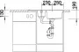 METRA 6 S COMPACT EXC. ANTRACIT Beépítési méretrajz