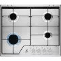 Electrolux KGS6424SX beépíthető gázfőzőlap, 60cm, elölgombos vezérlés, szikragyújtás, zománcozott edénytartók