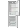 Gorenje RK6192ES4 alulfagyasztós kombinált hűtőszekrény, szürke, frostless, 185 cm, 205/109 l
