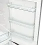 Gorenje RK6192ES4 alulfagyasztós kombinált hűtőszekrény, szürke, frostless, 185 cm, 205/109 l