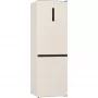 Gorenje NRK6192AC4 alulfagyasztós kombinált hűtőszekrény, bézs, nofrost, 185 cm, 204/96 l, multiflow, adaptech, crispzone, fastfreeze