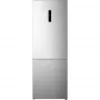 Gorenje NRK720EAXL4 alulfagyasztós kombinált hűtőszekrény, inox, nofrost, extra 70 cm széles, 345/150 l, led-kijelző az ajtón, multiflow, crispzone