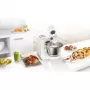 Bosch MUM58231 konyhai robotgép, fehér, 3d-s keverés, dagasztókar, keverőszár, habverő, 3 féle szeletelő/reszelőkorong, 1000 w
