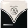 Gorenje OBRB615DBK VW Retro Bulli hűtőszekrény, fekete, 152.5 cm, 225/22 l, belső fagyasztórekesz, frostless, freshzone, gyorshűtés, led világítás
