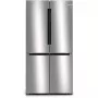 Bosch KFN96APEA MultiDoor hűtőszekrény, szálcsiszolt acél (ujjlenyomat-mentes), nofrost, vitafresh, bigbox, 183 cm, 405/200 l