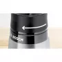 Bosch MMB2111M turmixgép, nemesacél, proedge inox penge, 0,6 l-es togo palack, 40 000-es fordulat/perc, 450 w