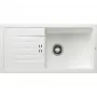 Blanco Favum XL 6 S Silgranit mosogató excenter nélkül, letisztult vonalvezetés, extra nagy medence /fehér/