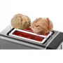 Bosch TAT5P425 kenyérpirító, designline, grafitszürke, fokozatmentes teljesítményszabályzó, kiolvasztás, melegítés, 970 w
