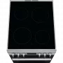 Electrolux LKR540202X elektromos tűzhely, inox, digitális kijelző, hőlégbefúvás