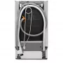 Electrolux EES42210L beépíthető keskeny mosogatógép, 45 cm, 9 teríték, airdry, quickselect, glasscare, extrapower, softspikes rögzítők, 46 db(a)