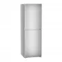 Liebherr CNsfd 5204 alulfagyasztós kombinált hűtőszekrény, ezüst, 185,5cm, nofrost, duocooling, érintővezérlés, easyfresh, freshair szűrő, led világítás