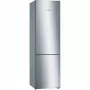 Bosch KGN39VLEB alulfagyasztós kombinált hűtőszekrény, nemesacél, nofrost, vitafresh, 203 cm, 279/89 l, 60 cm széles