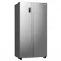 Gorenje NRR9185EAXL side-by-side hűtőszekrény, inox, nofrost, inverteres, multiflow, twistice jégtálca, 178,6 cm, 358/192 l