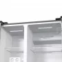 Gorenje NRR9185EAXL side-by-side hűtőszekrény, inox, nofrost, inverteres, multiflow, twistice jégtálca, 178,6 cm, 358/192 l