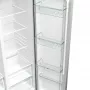 Gorenje NRR9185EAXL side-by-side hűtőszekrény, inox, nofrost, inverteres, multiflow, twistice jégtálca, 178,6 cm, 358/192 l