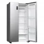 Gorenje NRR9185EAXL side-by-side hűtőszekrény, inox, nofrost, inverteres, multiflow, twistice jégtálca, 178,6 cm, 358/192 l