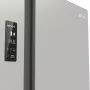 Gorenje NRR9185EAXL side-by-side hűtőszekrény, inox, nofrost, inverteres, multiflow, twistice jégtálca, 178,6 cm, 358/192 l