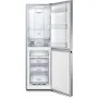 Gorenje NRK418DCS4 alulfagyasztós kombinált hűtőszekrény, szürke, nofrost, 183 cm, 171/85 l, multiflow, crispzone