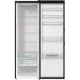Gorenje R619DABK6 hűtőszekrény, fekete, 185 cm, 398 l, adapttech, freshzone, crispzone, digitális kijelző az ajtón