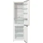 Gorenje NRK6202AC4 alulfagyasztós kombinált hűtőszekrény, bézs, nofrost, 200 cm, 235/96 l, ionair + multiflow, adapttech, fastfreeze