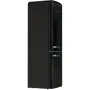 Gorenje ONRK619DBK Old Timer alulfagyasztós kombinált hűtőszekrény, fekete, nofrost, 194 cm, 204/96 l, multiflow, fastfreeze, freshzone