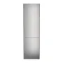 Liebherr CBNsfc 572i alulfagyasztós kombinált hűtőszekrény, ezüst, 201,5 cm, nofrost, biofresh, duocooling, érintővezérlés, powercooling, easytwist-ice