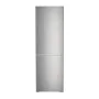 Liebherr KGNsd 52Vc03  alulfagyasztós kombinált hűtőszekrény, ezüst, 185,5 cm, nofrost, duocooling, érintővezérlés, powercooling, easyfresh, led