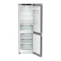 Liebherr KGNsf 52Vd03 alulfagyasztós kombinált hűtőszekrény, ezüst, 185,5 cm, nofrost, duocooling, érintővezérlés, powercooling, easyfresh, led