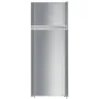Liebherr CTPele231 felülfagyasztós kombinált hűtőszekrény, ezüst, 140 cm, smartfrost, 190/44 l, 37 db(a)