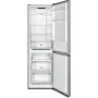 Gorenje NRK619EPXL4 alulfagyasztós kombinált hűtőszekrény, szürke, nofrost, 186 cm, 207/97 l, multiflow, fastfreeze