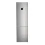 Liebherr CBNsdc 573i alulfagyasztós kombinált hűtőszekrény, ezüst, 201,5 cm, nofrost, biofresh, duocooling, érintővezérlés, freshair szűrő, led, wi-fi