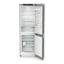 Liebherr CNsdb 5223 alulfagyasztós kombinált hűtőszekrény, ezüst, 185,5cm, nofrost, duocooling, érintővezérlés, easytwist-ice, easyfresh, freshair szűrő, led