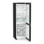 Liebherr CNbdb 5223 alulfagyasztós kombinált hűtőszekrény, fekete, 185,5cm, nofrost, duocooling, érintővezérlés, easytwist-ice, easyfresh, freshair, led