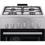 Electrolux LKG504011X gáztűzhely, 50 cm, hőlégkeverés, grill, szikragyújtás a sütőben is, katalitikus oldalfalak, inox