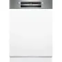 Bosch SMI4HCS19E beépíthető mosogatógép, 60 cm, kezelőpaneles, 14 teríték, homeconnect, 6 program, vario evőeszköztartó polc, 42 db(a)