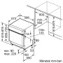 SMI6ZCS10E Beépítési méretrajz