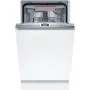 Bosch SPT4EMX24E beépíthető mosogatógép, 45 cm, 10 teríték, homeconnect, variodrawer, efficientdry, aquastop, variohinge, 44 db(a)