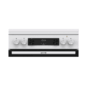 Gorenje GKS6C71WF kombinált tűzhely, fehér, 60 cm, extrasteam gőzfunkció, airfry, teleszkópos sütősín, aquaclean, led kijelző, fém tető