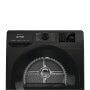 Gorenje DPNE82GNLWIFI/B hőszivattyús szárítógép, fekete, 8 kg, a++, gyűrődésmentesítés, wifi, airrefresh levegőztető program, led kijelző