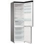 Gorenje NRB620C6X4WFE alulfagyasztós kombinált hűtőszekrény, szürke, nofrost, 203 cm, 283/130 l, wifi, gyors hűtés, multiflow, adapttech