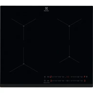 Electrolux EIS62443 SenseBoil beépíthető indukciós főzőlap, hob2hood, 60 cm, sensecook boil automata forralás program, csúszkás érintővezérlés