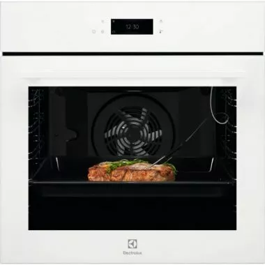 Electrolux EOE8P39WV SenseCook beépíthető elektromos sütő, wifi, pirolitikus tisztítás, érintővezérlés, maghőmérő, assistedcooing, fehér