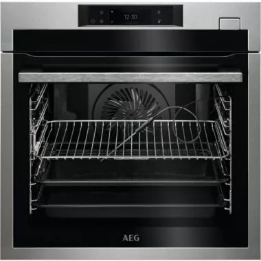 AEG BSE778380M SteamCrisp beépíthető gőzsütő, 71 l, wifi, pirolitikus tisztítás, maghőmérő, érintővezérlés, magyar menü