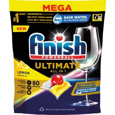 Finish Ultimate All In One mosogatógép kapszula /60db/