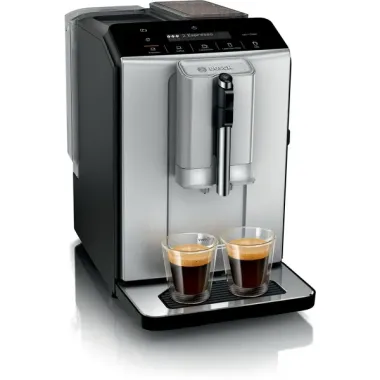 Bosch TIE20301 automata kávéfőző, 1.4 liter, 15 bar nyomás, lcd kijelző, onetouch funkció, ceram grinder, milkmagic pro