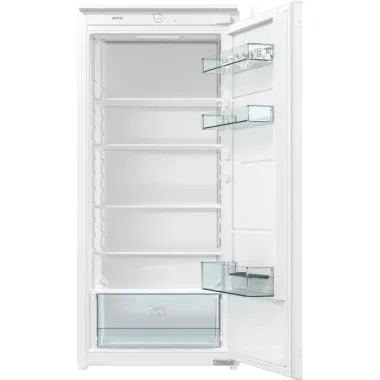 Gorenje RI412EE1 beépíthető hűtőszekrény, 122,5 cm, 199 l, fagyasztó nélkül, crispzone, led